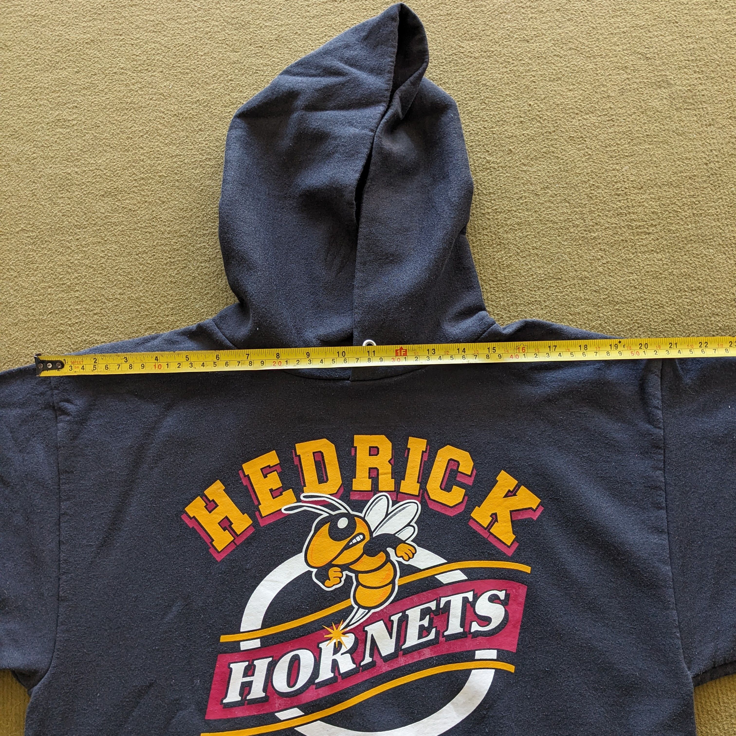 NFL Vintage HEDRICK HORNETS Football Club Sweatshirt Hoodies Size US M / EU 48-50 / 2 - 5 Thumbnail