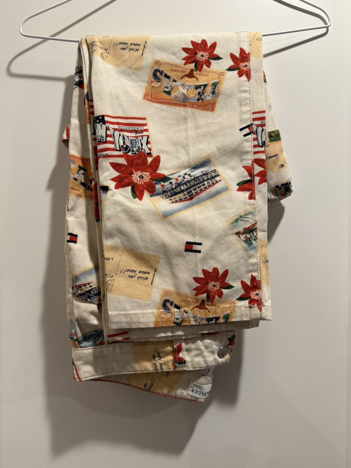 Tommy Hilfiger Tommy Hilfiger Postage Print Vintage Capri Jeans Size 27" / US 4 / IT 40 - 4 Thumbnail