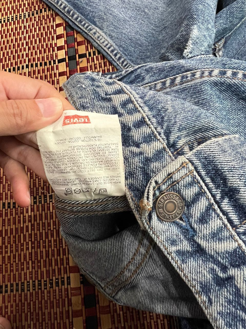 Levi's × Vintage Vintage Levis 71165 Jacket Distressed Size US XL / EU 56 / 4 - 10 Thumbnail