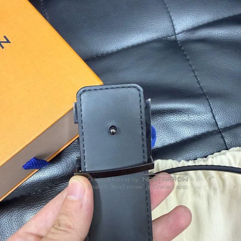 Louis Vuitton Louis Vuitton Full print presbyopia double-sided belt Size ONE SIZE - 6 Thumbnail