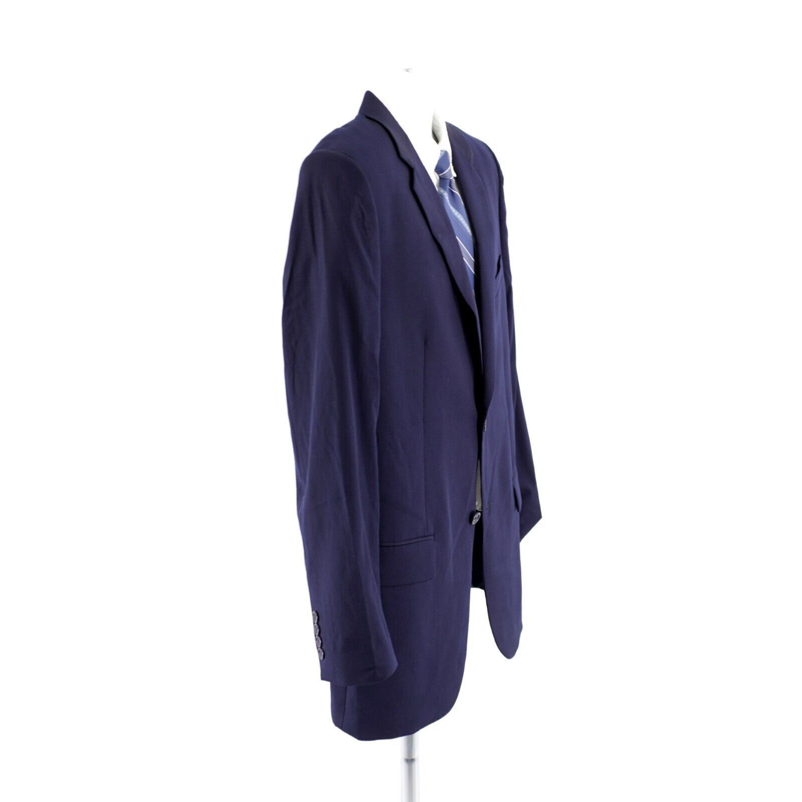 Joseph & Feiss Joseph & Feiss Wool Blue 2 Button Blazer 38L Tagged 43L Has Size 38L - 7 Thumbnail