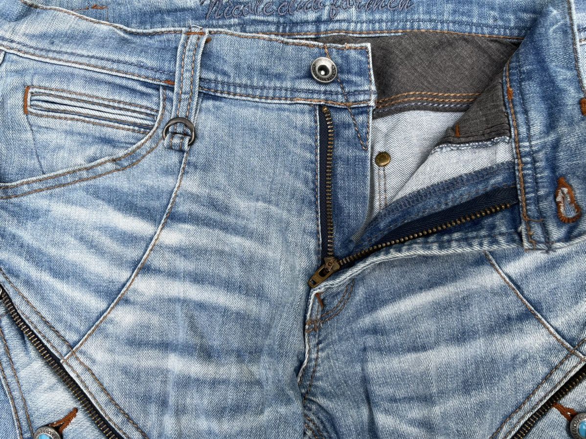 Nicole Club Nicole Club For Men Flare Denim Jeans Y2K Japan Archive Size US 30 / EU 46 - 21 Thumbnail