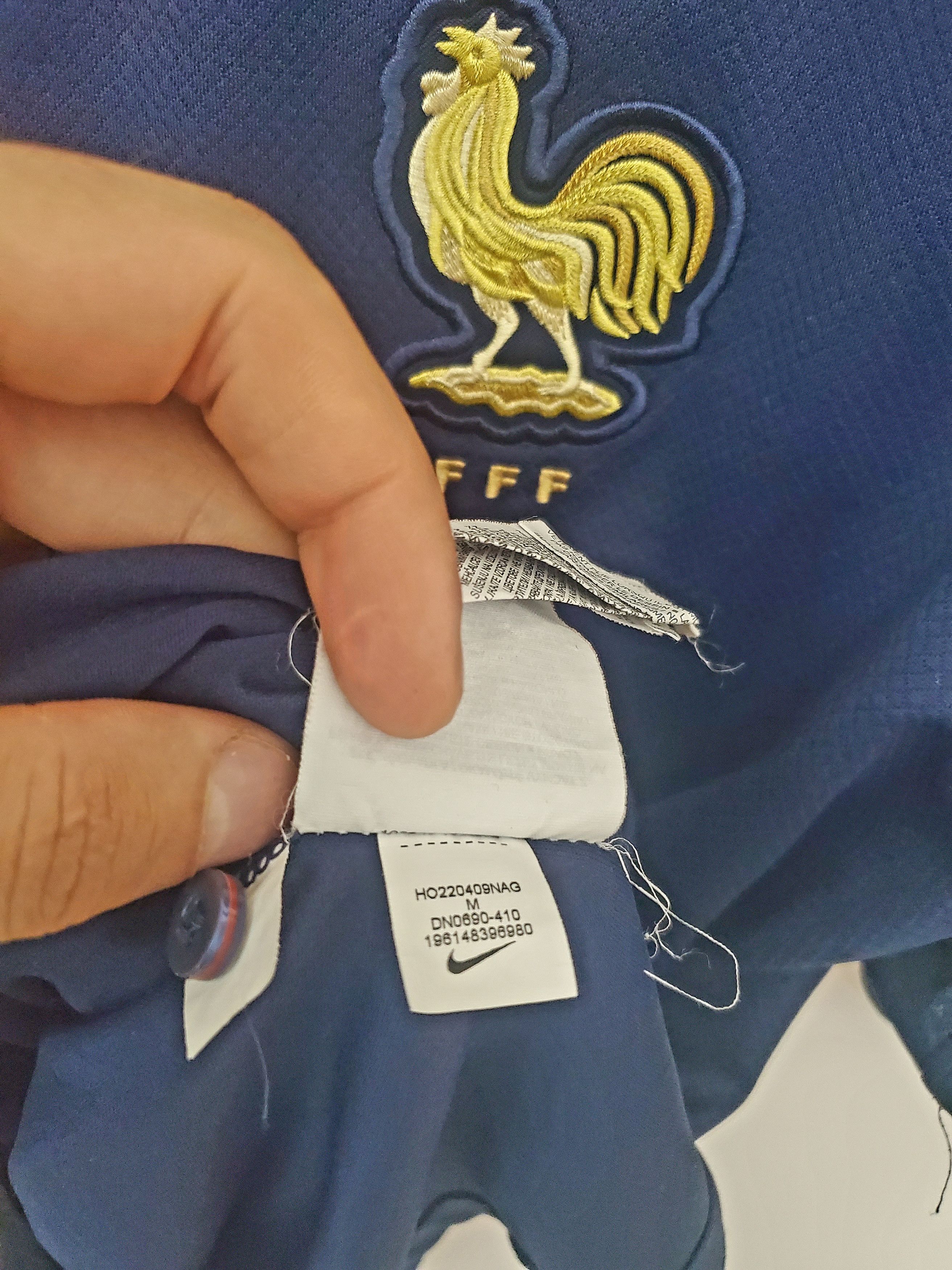 Nike World Cup France 2022 France home jersey ideal condition Size US M / EU 48-50 / 2 - 4 Thumbnail