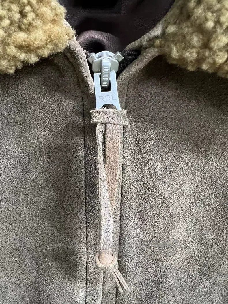 RRL Ralph Lauren RRL Ralph Lauren Goat suede leather jacket Size US XS / EU 42 / 0 - 5 Thumbnail