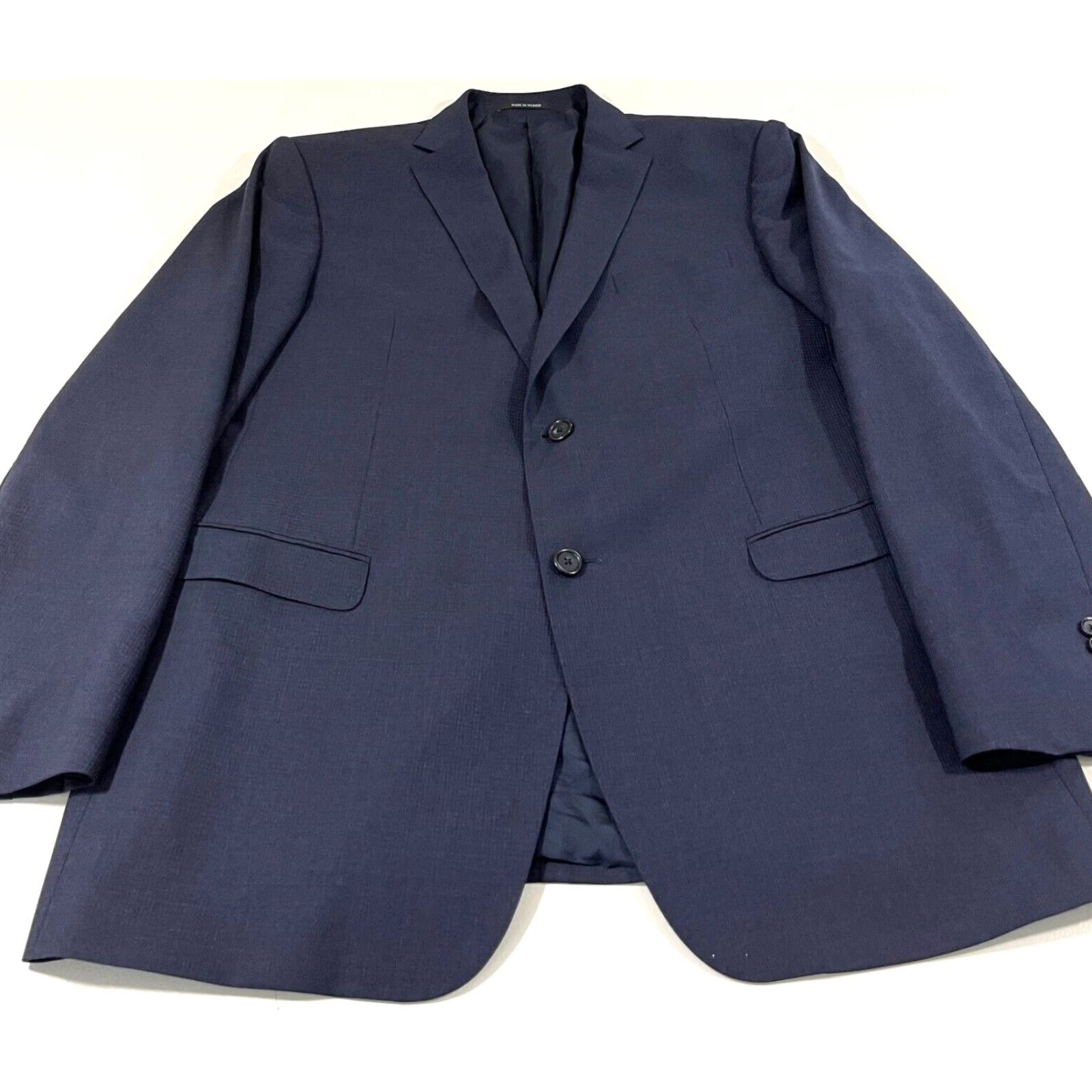 Ermenegildo Zegna Ermenegildo Zegna Z Zegna Wool Suit Jacket Navy 44R Regular Men's Jacket Two-Button Navy Z Zegna 54R US 44R Vintage/Classic Men’s Suit Jacket Size 42R - 5 Thumbnail