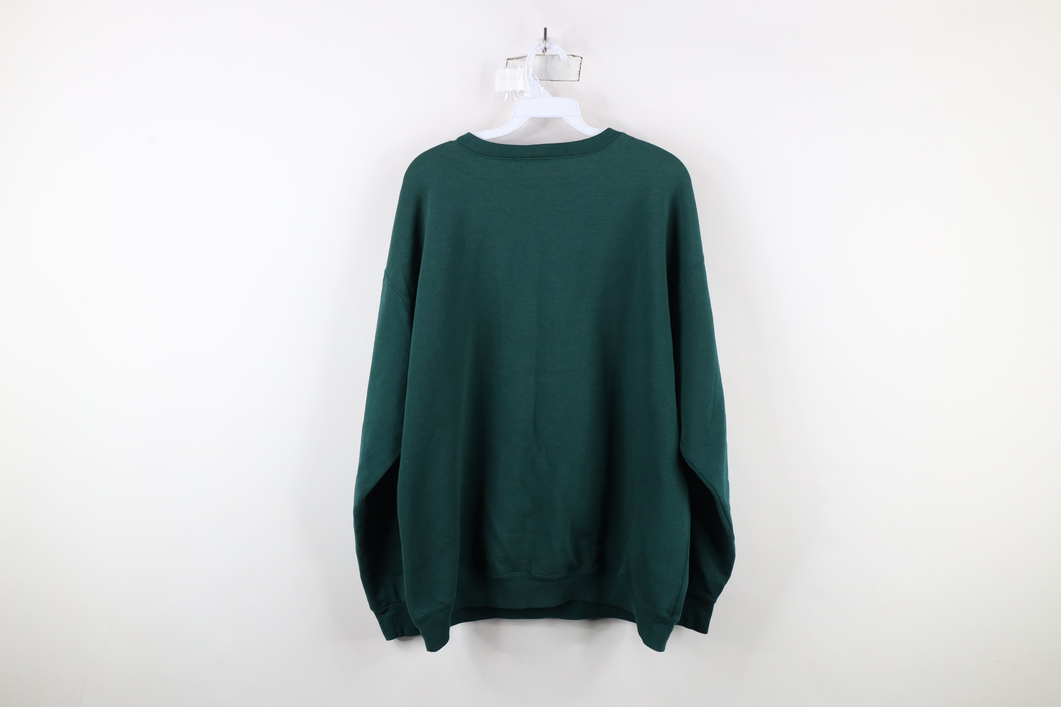 Vintage Vintage 90s Streetwear Nature Forest Sweatshirt Green USA Size XL / US 12-14 / IT 48-50 - 10 Thumbnail
