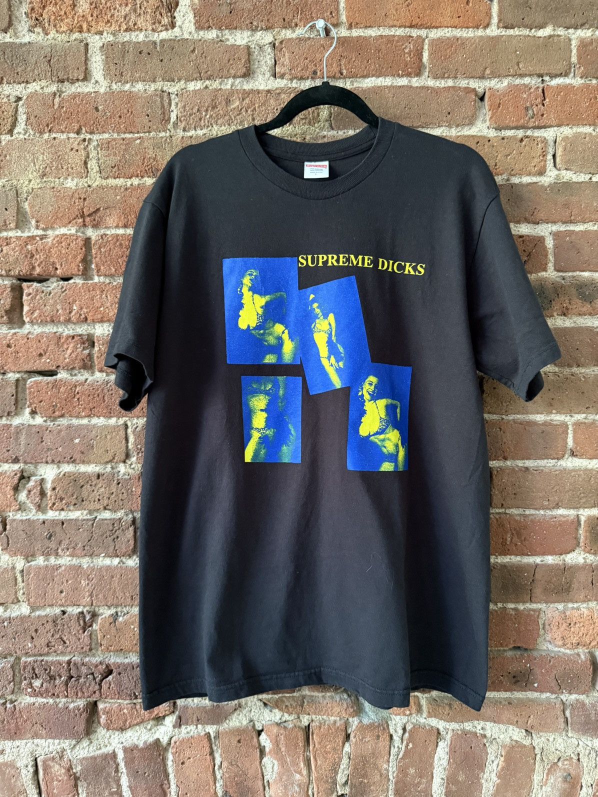 S*K様 Supreme Dicks Tシャツ S ブルー 青色 Supreme Dicks Tシャツ S ブルー 青色