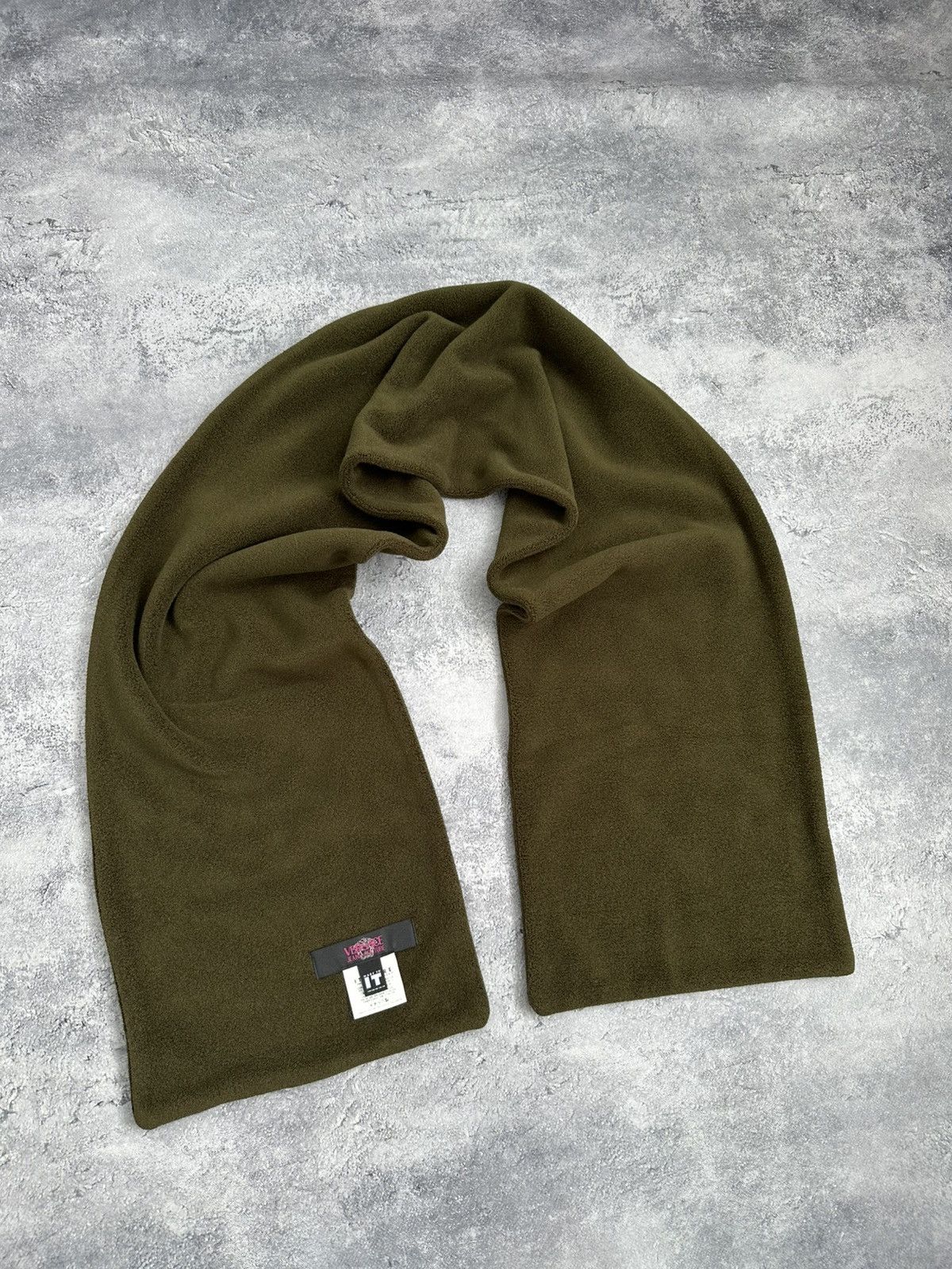 Versace Jeans Couture Vintage Versace Jeans Couture Teddy Green Scarf Muffler VJC Size ONE SIZE - 2 Thumbnail