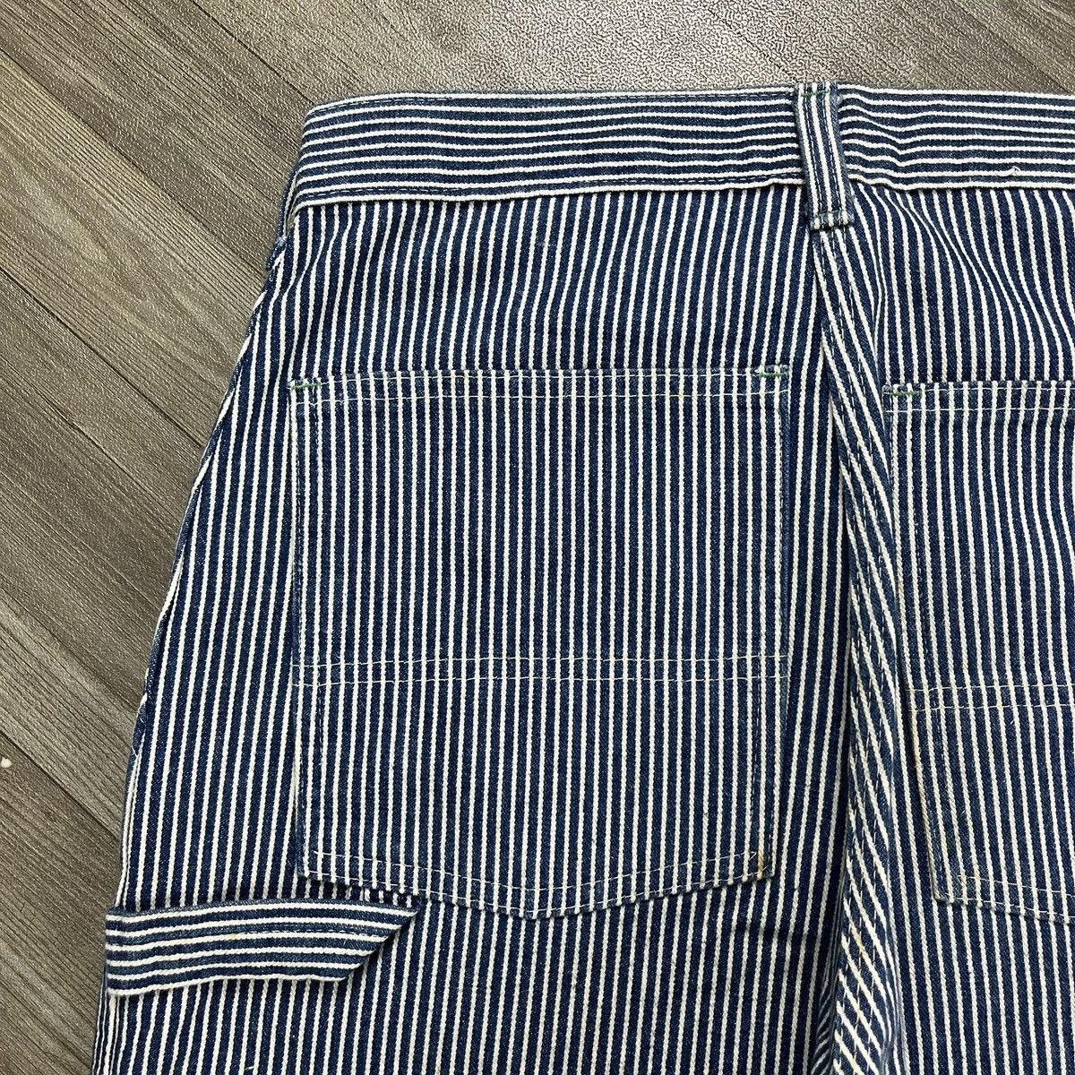 Oshkosh Vintage Oshkosh B’Gosh Union Made Hickory Carpenter Pants Size US 30 / EU 46 - 4 Thumbnail