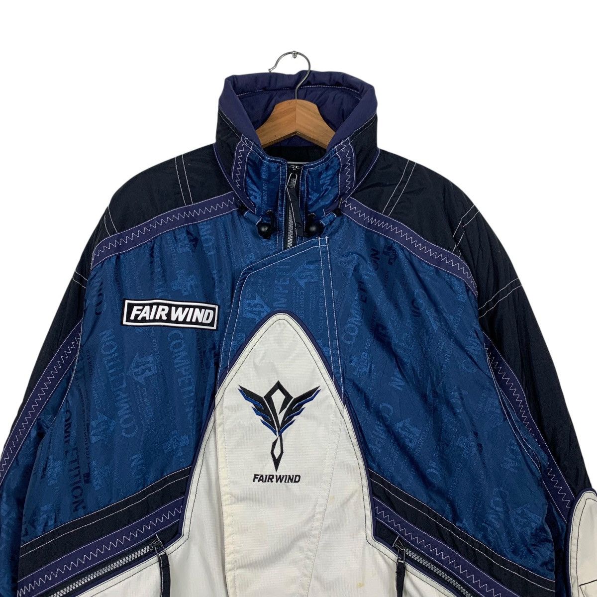 Japanese Brand FAIR WIND Colorblock Ski Jacket Snowboard Jacket #1695-C75 Size US L / EU 52-54 / 3 - 2 Thumbnail