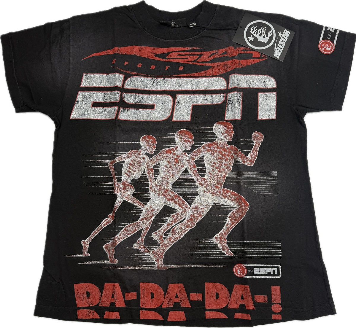HELLSTAR Hellstar ESPN Run T-shirt Size US XS / EU 42 / 0 - 1 Thumbnail