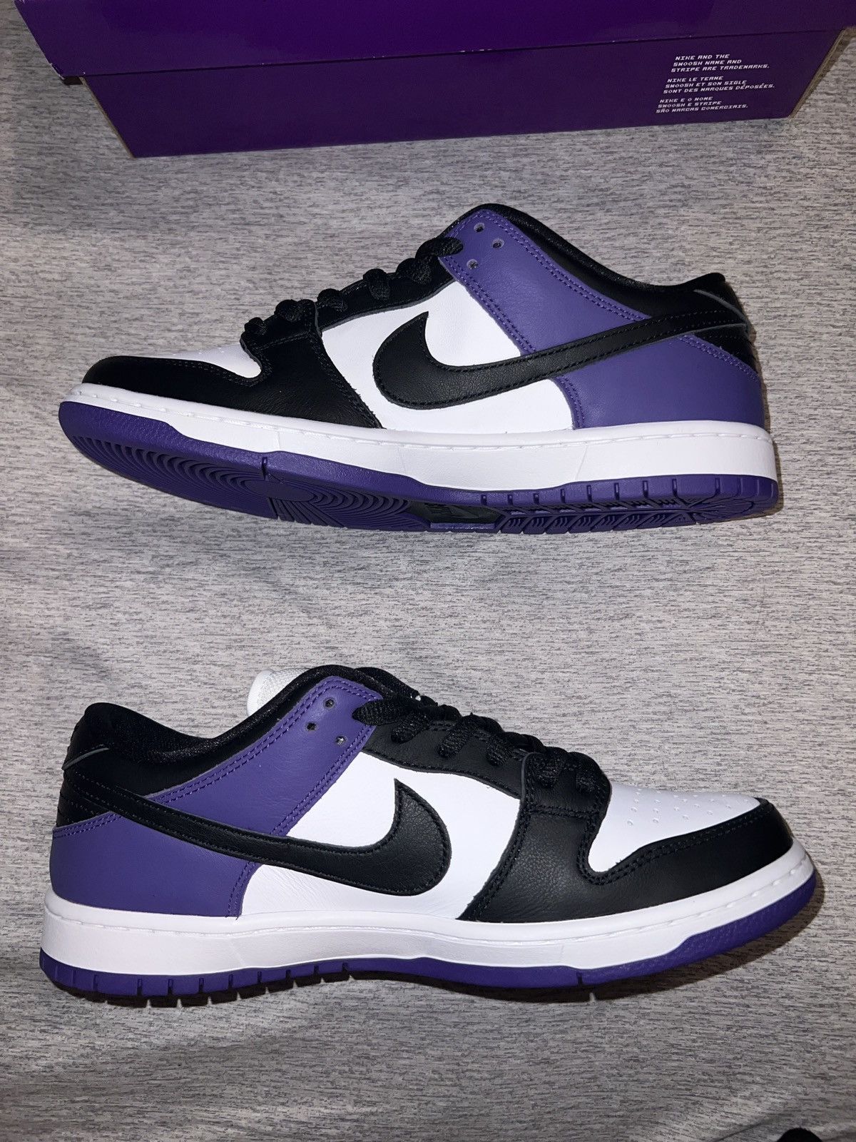 Nike SB Nike sb court purple Size US 10 / EU 43 - 2 Thumbnail