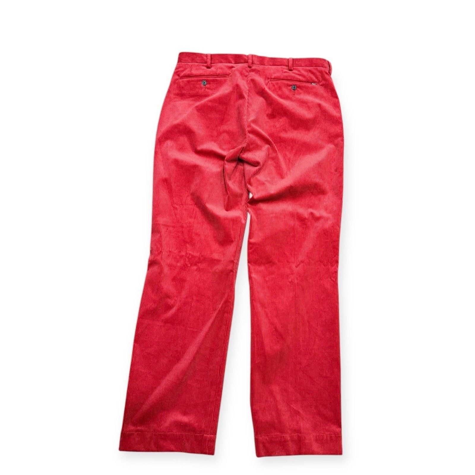 Polo Ralph Lauren Polo Ralph Lauren Pants Mens 35 x 32 Red Chino Corduroy Size US 35 - 5 Thumbnail