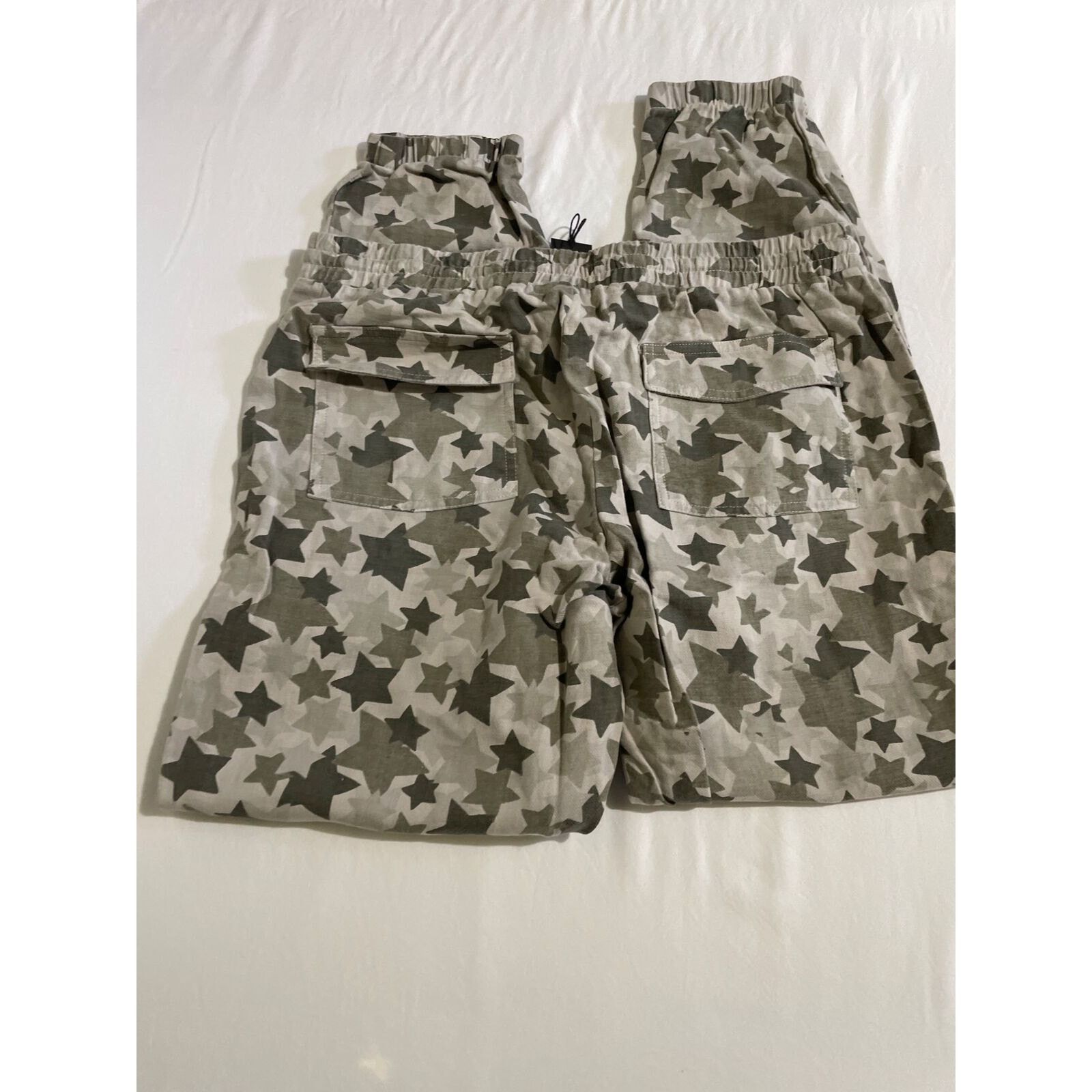 MONROW Monrow · Star Camo Joggers · Size Large · Elastic Waist Size 32" / US 10 / IT 46 - 7 Thumbnail