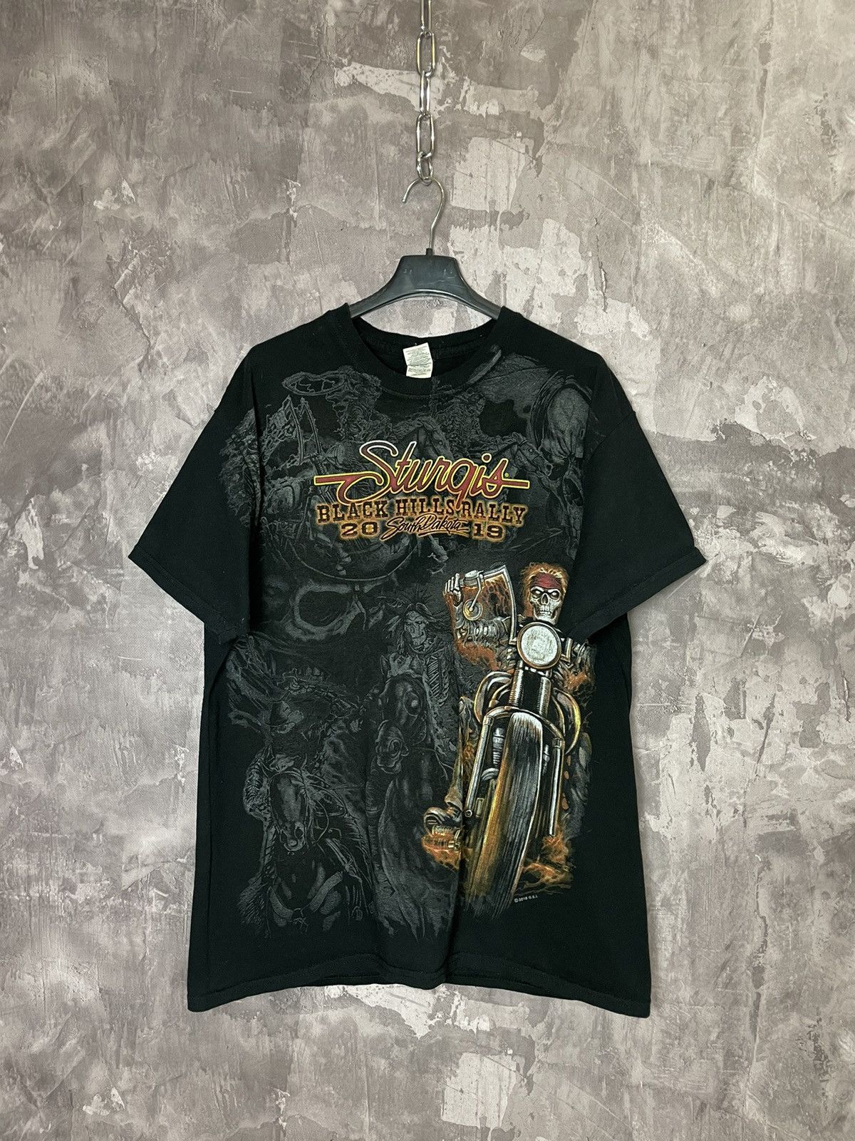 Band Tees × West Coast Choppers Vintage Sturgis Black Hills Rally 2019 T Shirt Size US L / EU 52-54 / 3 - 1 Thumbnail