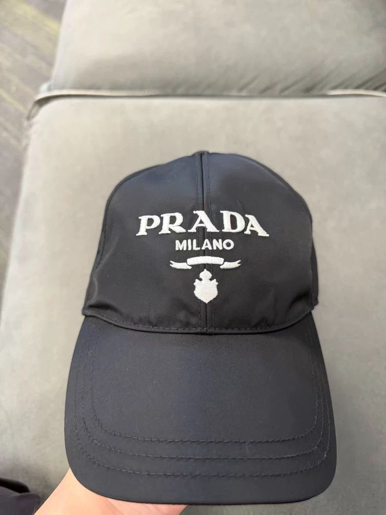 Prada Prada SizeL Recycled nylon cap Size ONE SIZE - 6 Thumbnail