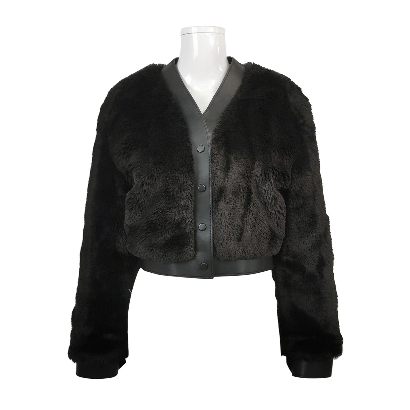 Alexander Wang Alexander Wang Faux Fur Jacket Size XS Size XS / US 0-2 / IT 36-38 - 1 Thumbnail
