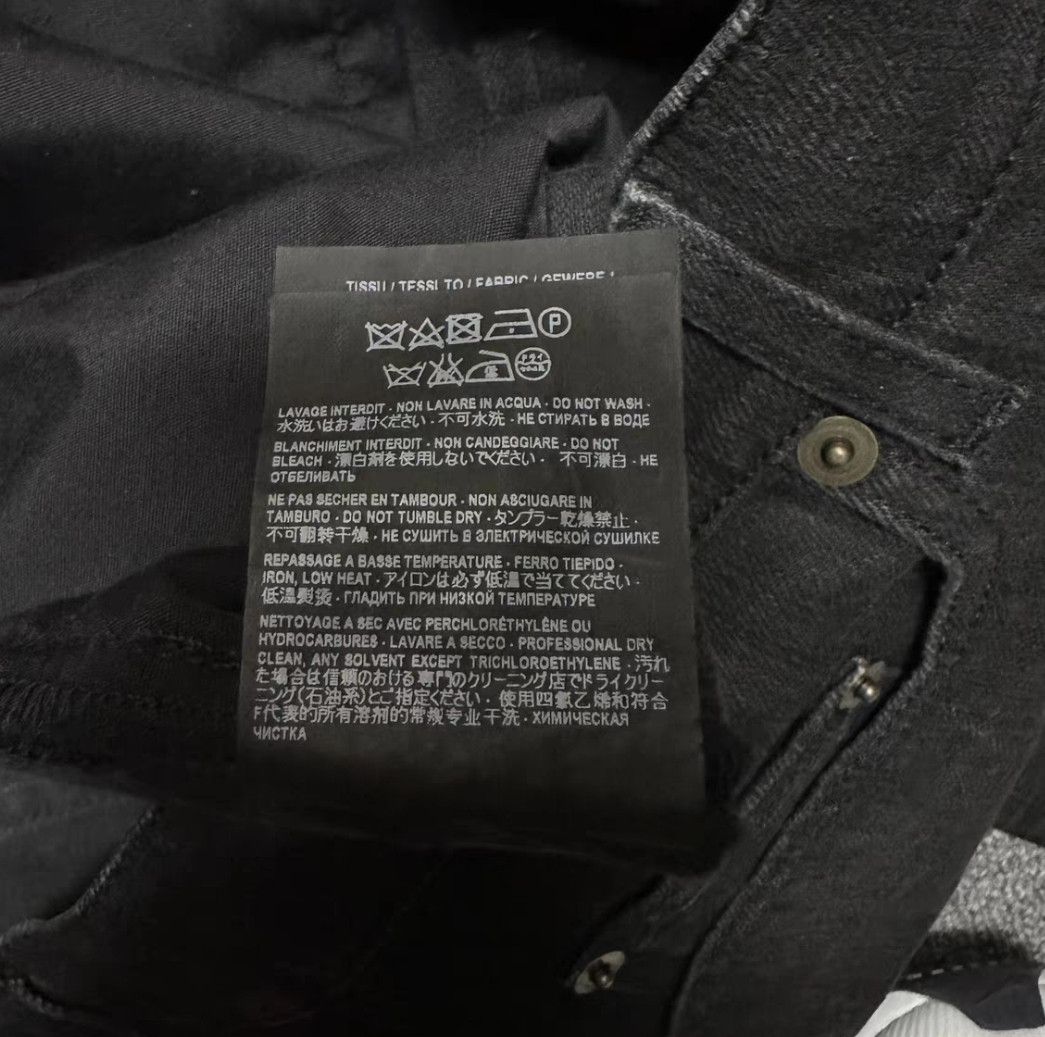 Saint Laurent Paris saint Laurent paris16fw D02 Carbon Black Base Jeans 2503-N Size US 28 / EU 44 - 5 Thumbnail