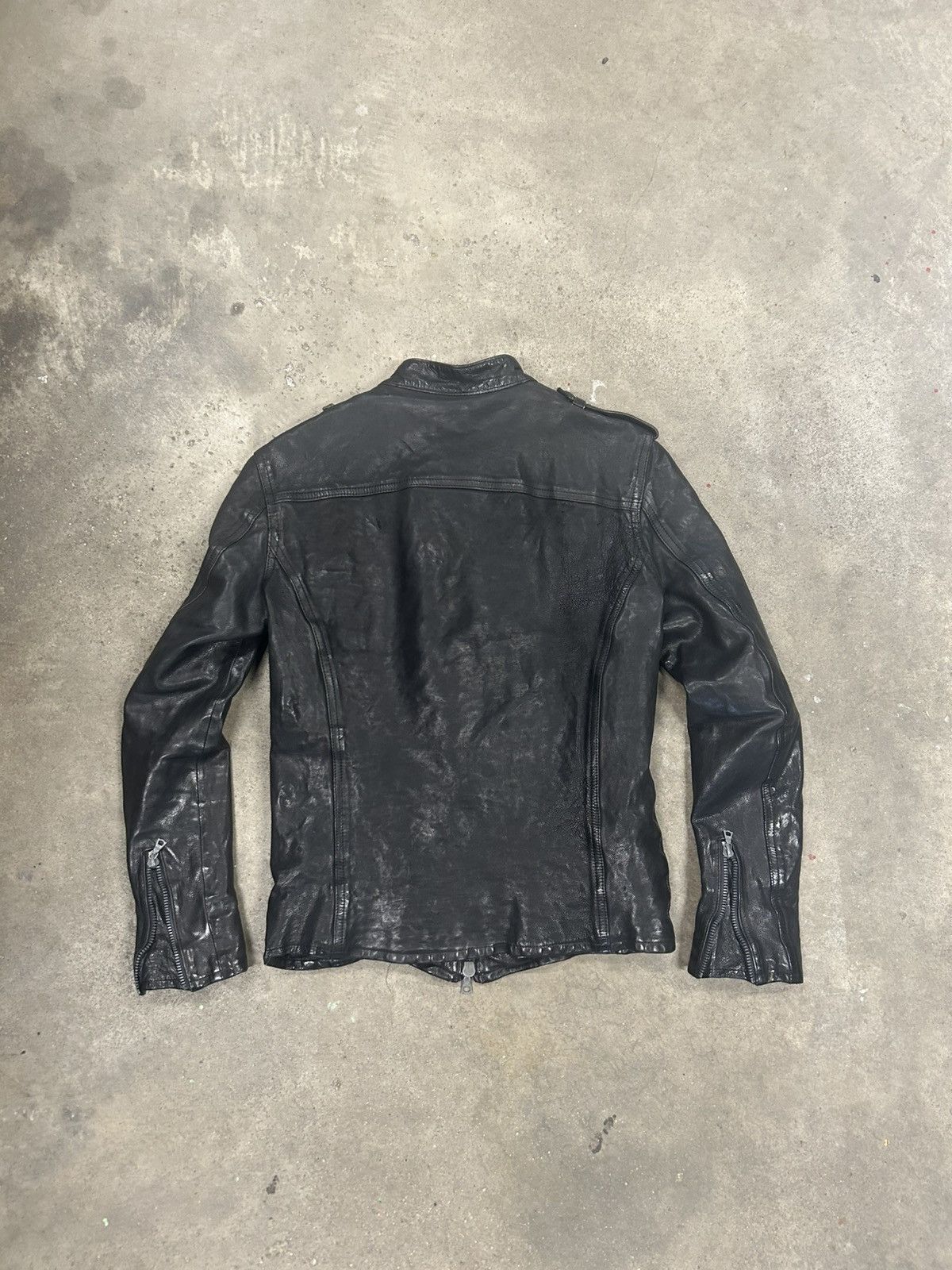 Isamu Katayama Backlash ISAMU KATAYAMA BACKLASH German Calfskin leather jacket Size US S / EU 44-46 / 1 - 2 Thumbnail