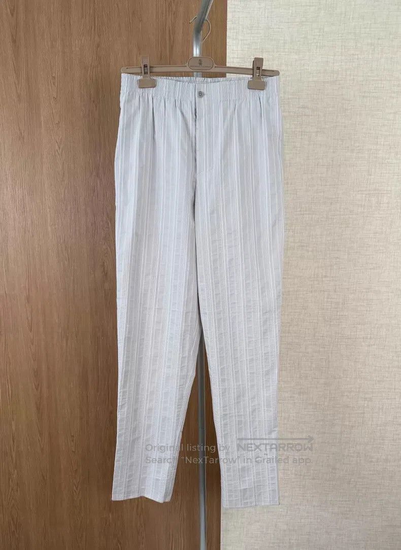 Hermes Hermes Men's Thin Drawstring Pants for Spring and Summer Size US 40 / EU 56 - 1 Thumbnail