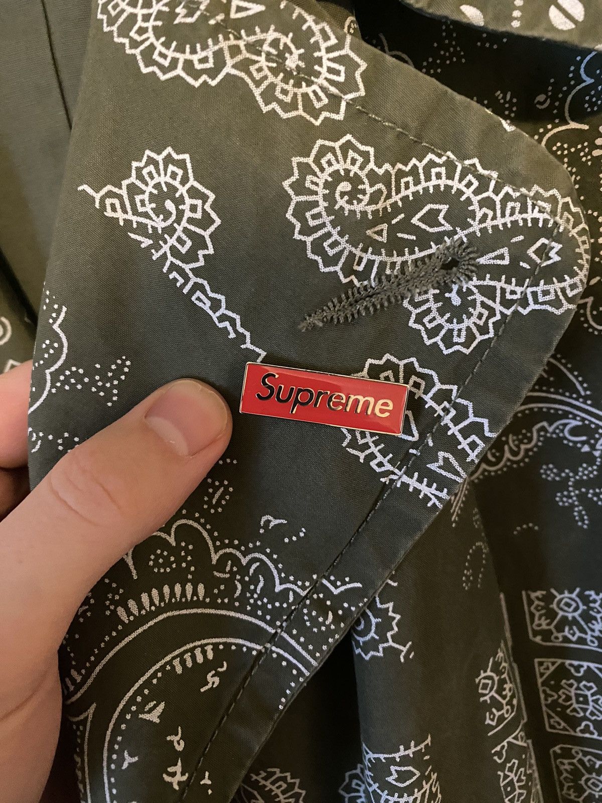 Supreme Supreme Military Trench Coat Paisley Size US M / EU 48-50 / 2 - 5 Thumbnail