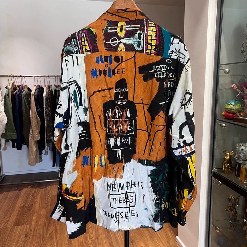 Wacko Maria Wacko maria Collaborative Skull Graffiti Hawaii Long Sleev Size US M / EU 48-50 / 2 - 2 Thumbnail