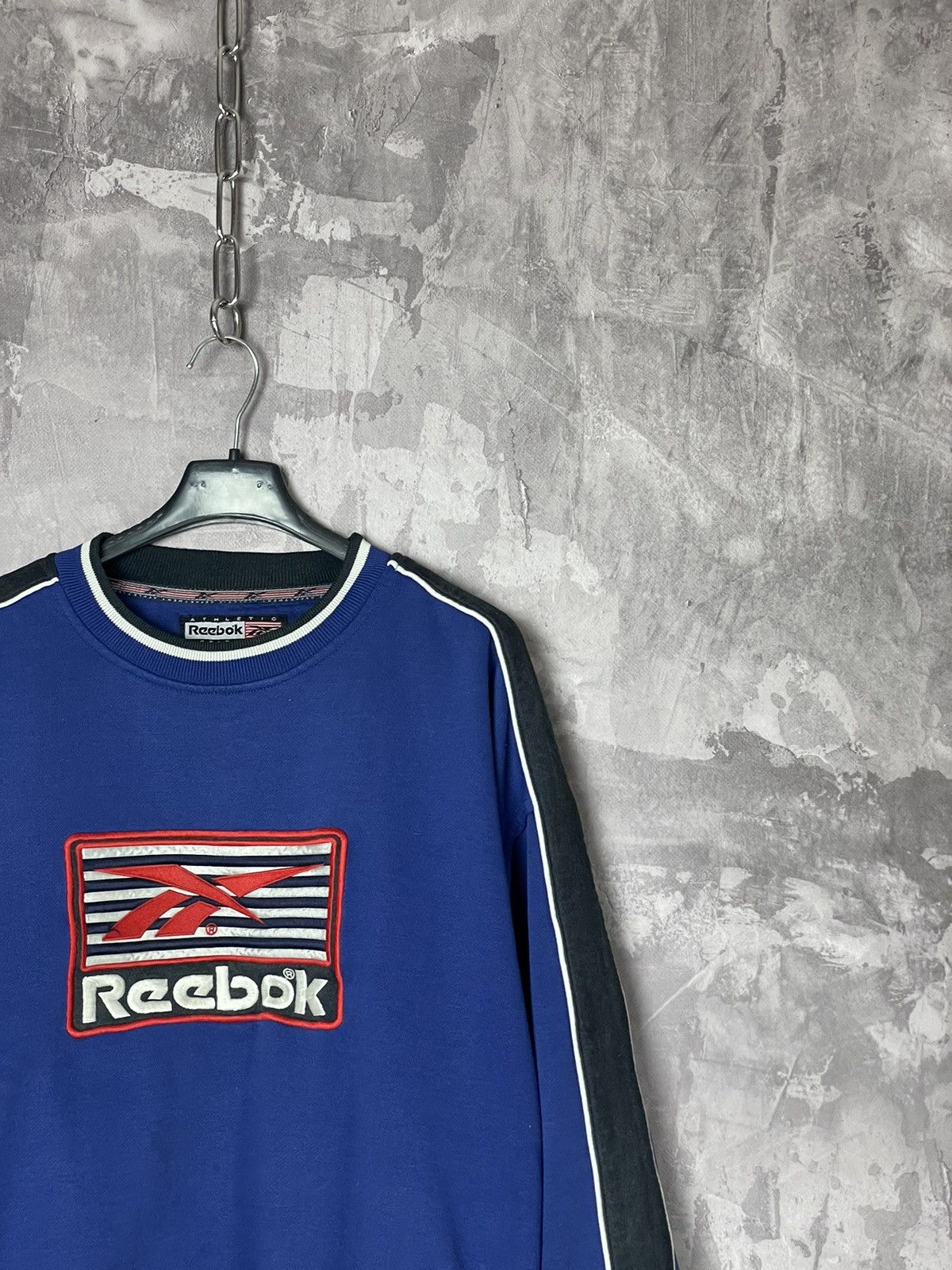 Other Reebok Vintage Sweatshirt Embroidered Big Logo Size US M / EU 48-50 / 2 - 3 Thumbnail