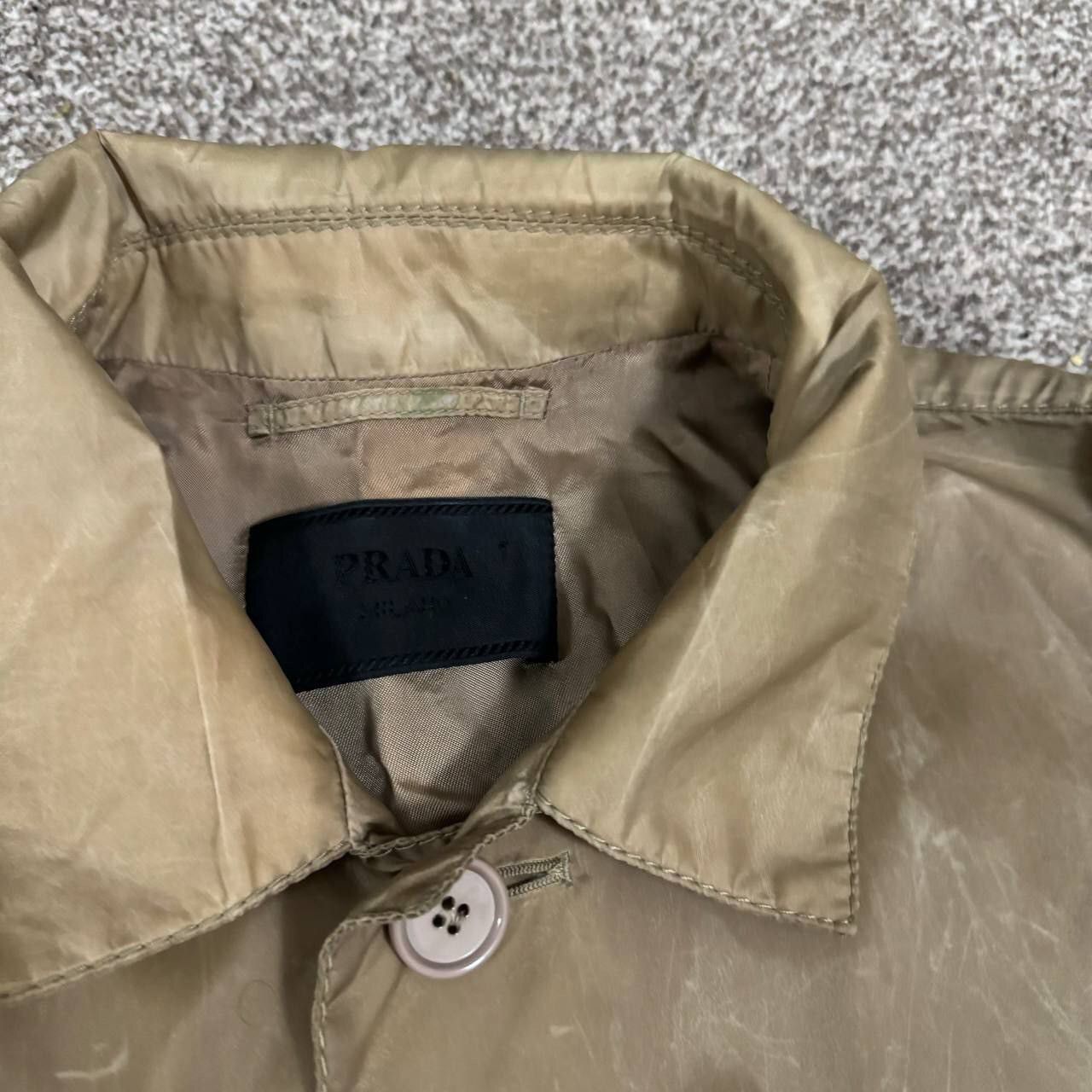Prada × Vintage Prada vintage long trench raincoat jacket Size US M / EU 48-50 / 2 - 3 Thumbnail