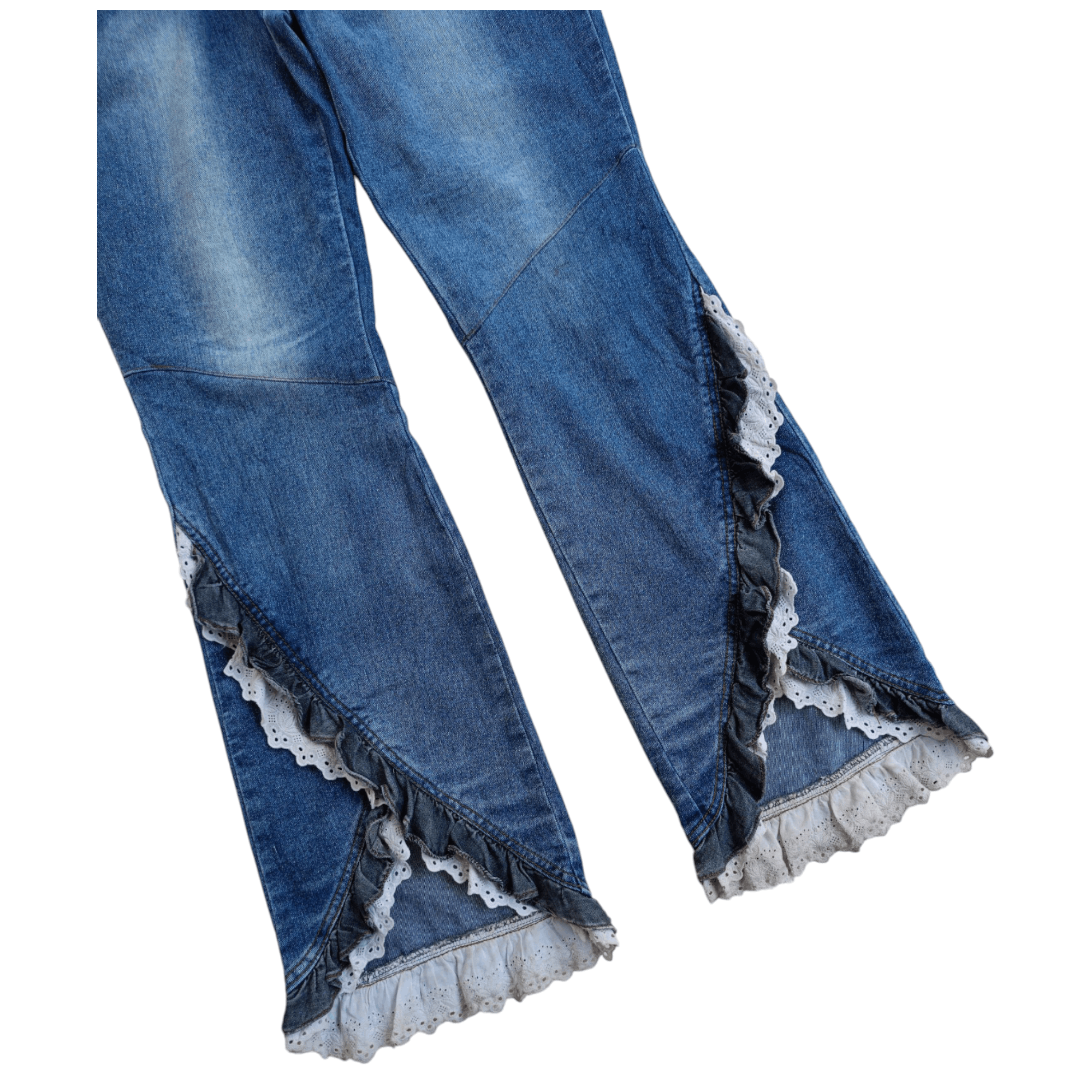 Japanese Brand × Vintage DECO Classic Japanese Jeans Bootcut Premium Vintage Denim Size 30" / US 8 / IT 44 - 3 Thumbnail
