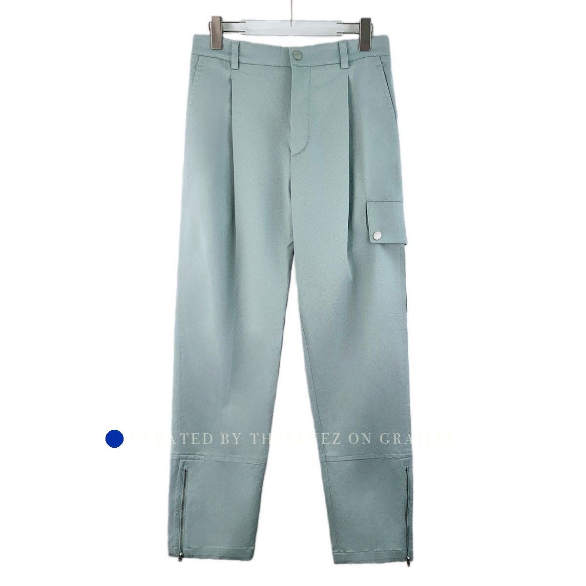 Hermes Light Blue Side Pocket Casual Cargo Pants Size US 40 / EU 56 - 1 Thumbnail
