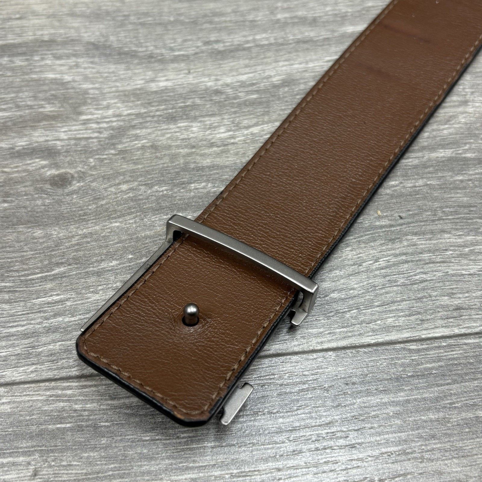 Louis Vuitton Louis Vuitton LV Initials Belt ' Black ' | GOOD CONDITION! Size 38 - 7 Thumbnail