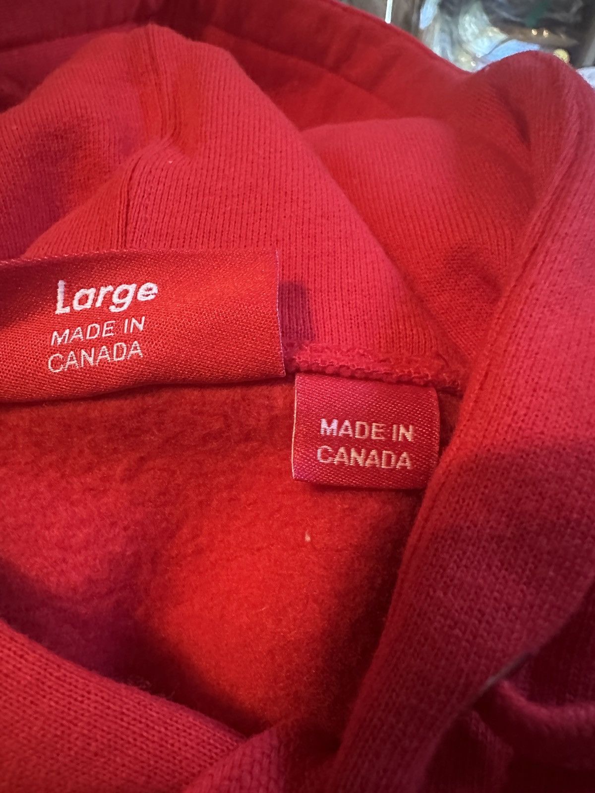 Supreme Supreme Anarchy Red Hoodie L Size US L / EU 52-54 / 3 - 7 Thumbnail