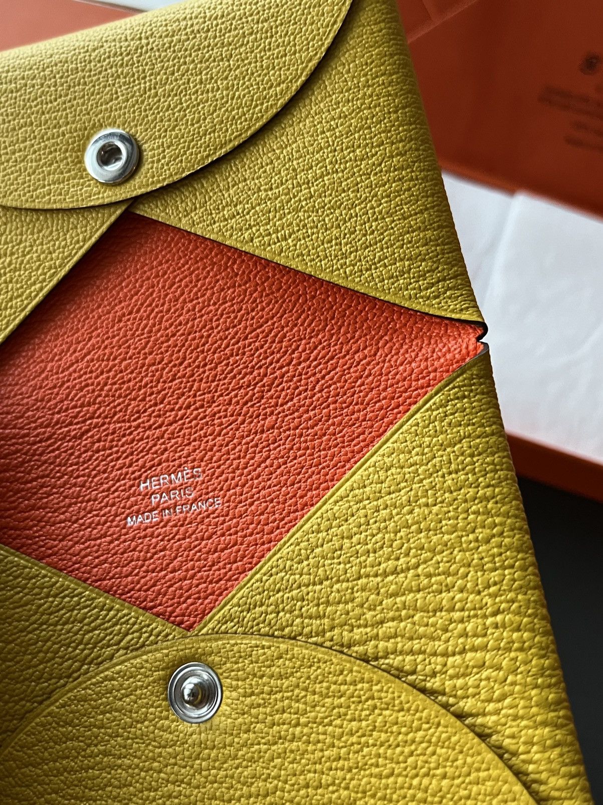 Hermes Brand New Hermes Calvi Wallet Special Edition Size ONE SIZE - 13 Thumbnail