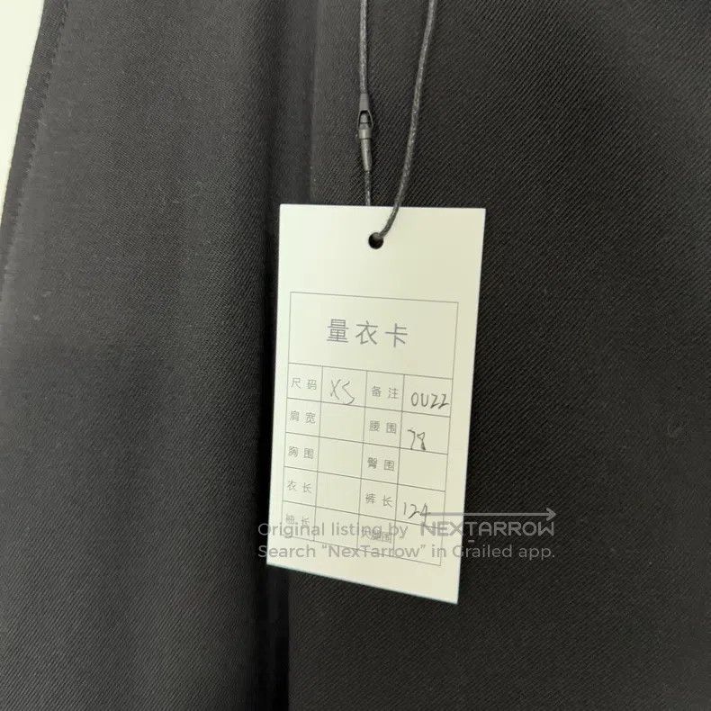 Balenciaga Balenciaga size XS Double-layer fake two-piece trousers Size US 27 - 6 Thumbnail