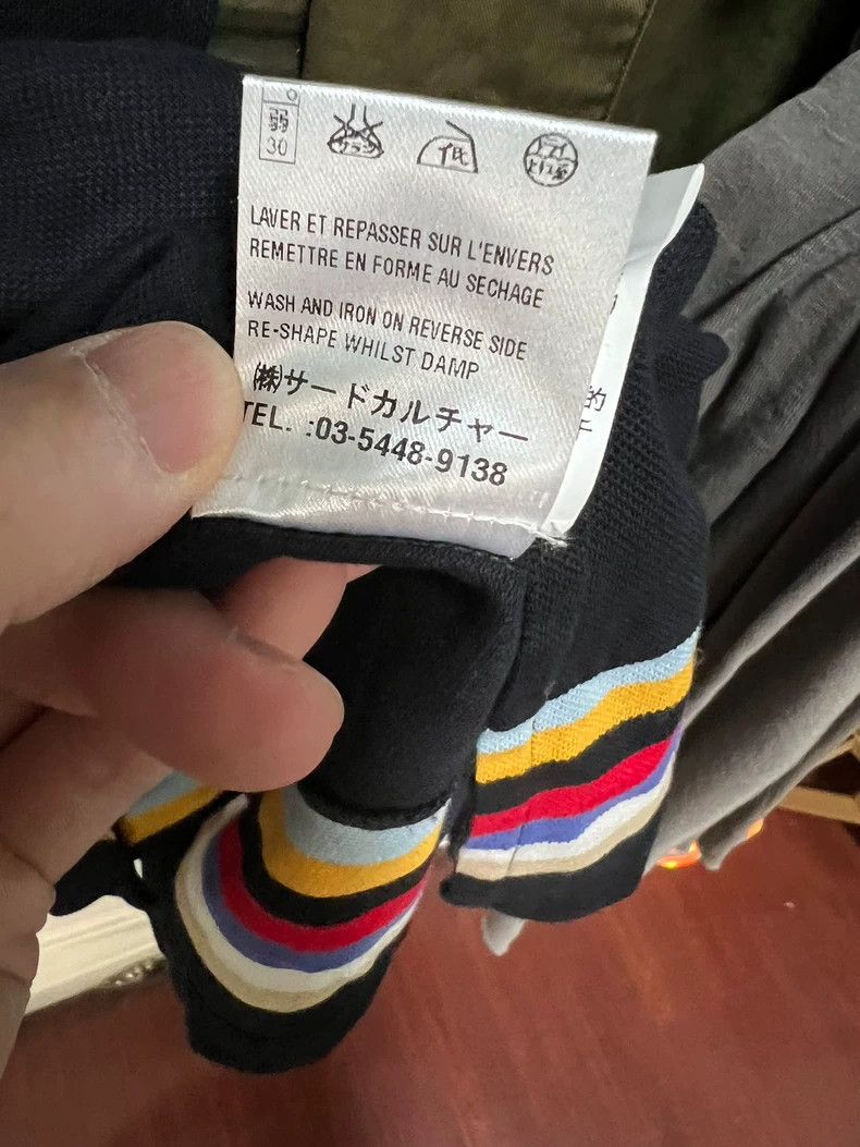 Givenchy Givenchy Black polo shirt with rainbow tail, size S Size US S / EU 44-46 / 1 - 8 Thumbnail