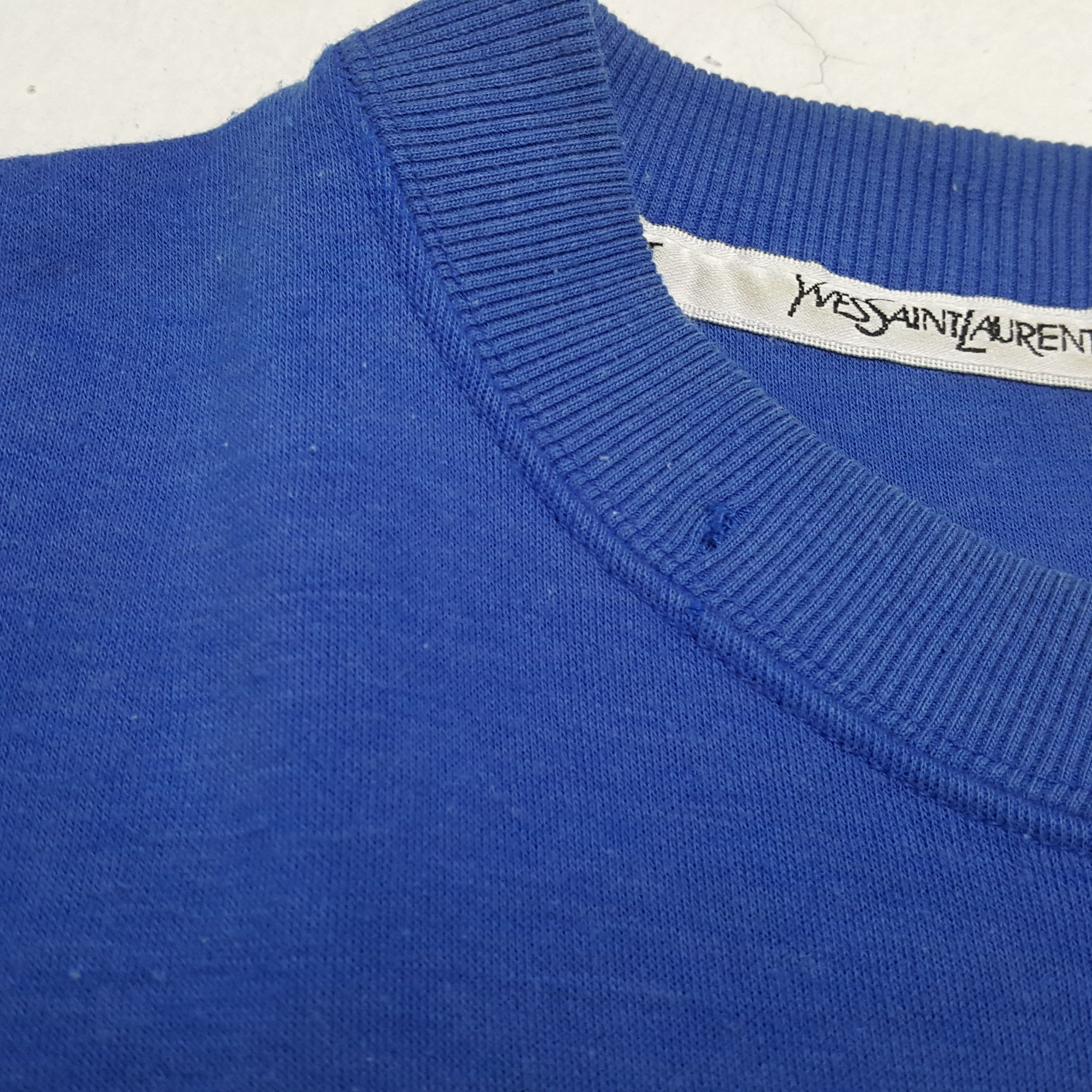 Vintage × Yves Saint Laurent Vintage YVES SAINT LAURENT Italian Luxury Brand Sweatshirts Size US L / EU 52-54 / 3 - 8 Thumbnail