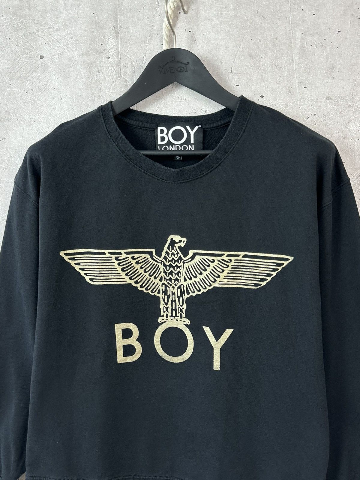 Boy London Boy London Black Long Sleeve Sweatshirt Size US M / EU 48-50 / 2 - 2 Thumbnail