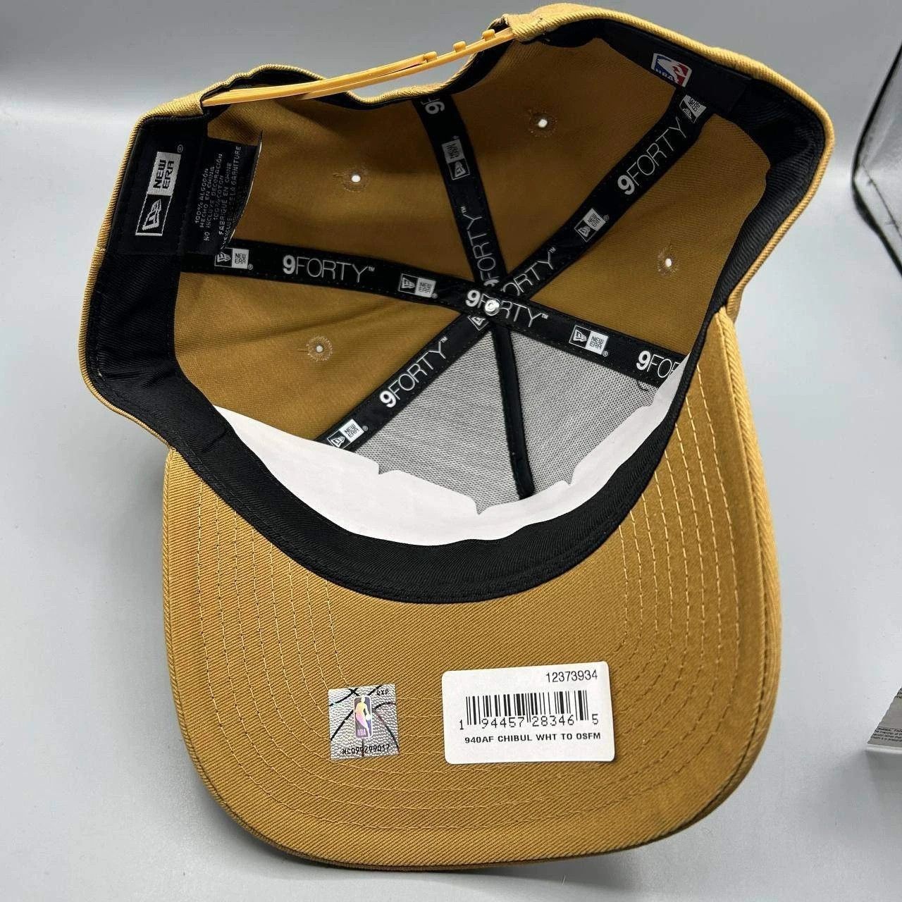 New Era Chicago Bulls Hat Men Brown Snap Back Cap Cotton New A-Frame Size ONE SIZE - 6 Thumbnail