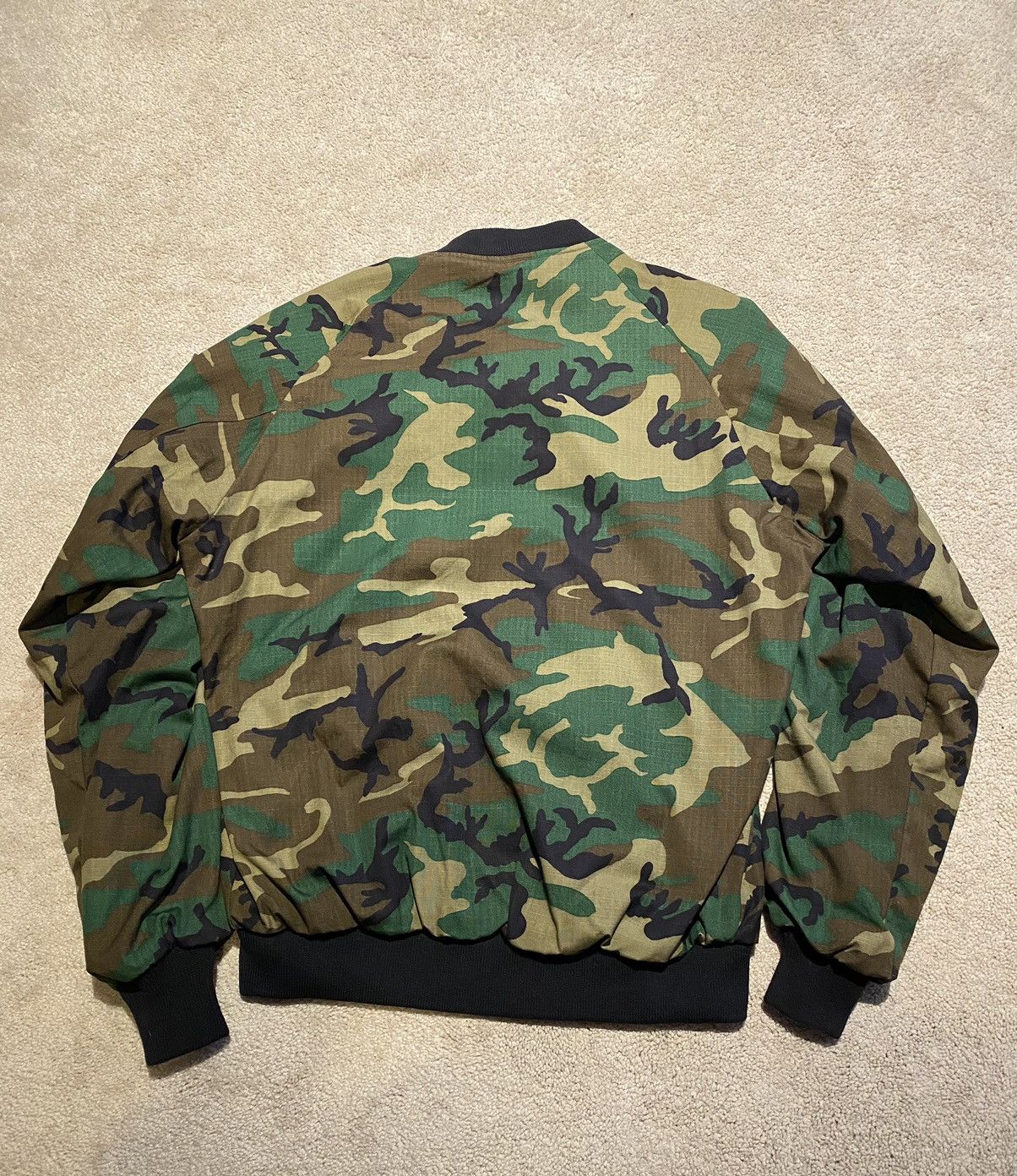 Vintage Vintage camo bomber Size US L / EU 52-54 / 3 - 3 Thumbnail