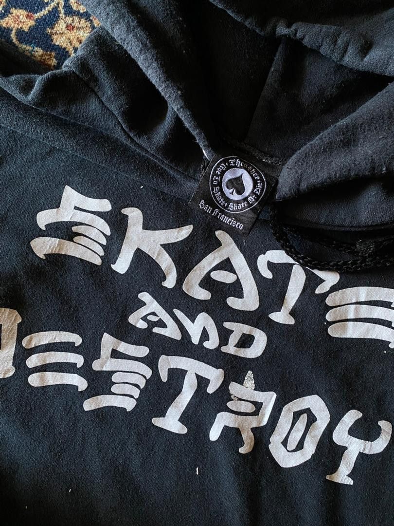 Thrasher Thrasher Magazine Skate Anda Destroy Hoodies Size US M / EU 48-50 / 2 - 3 Thumbnail