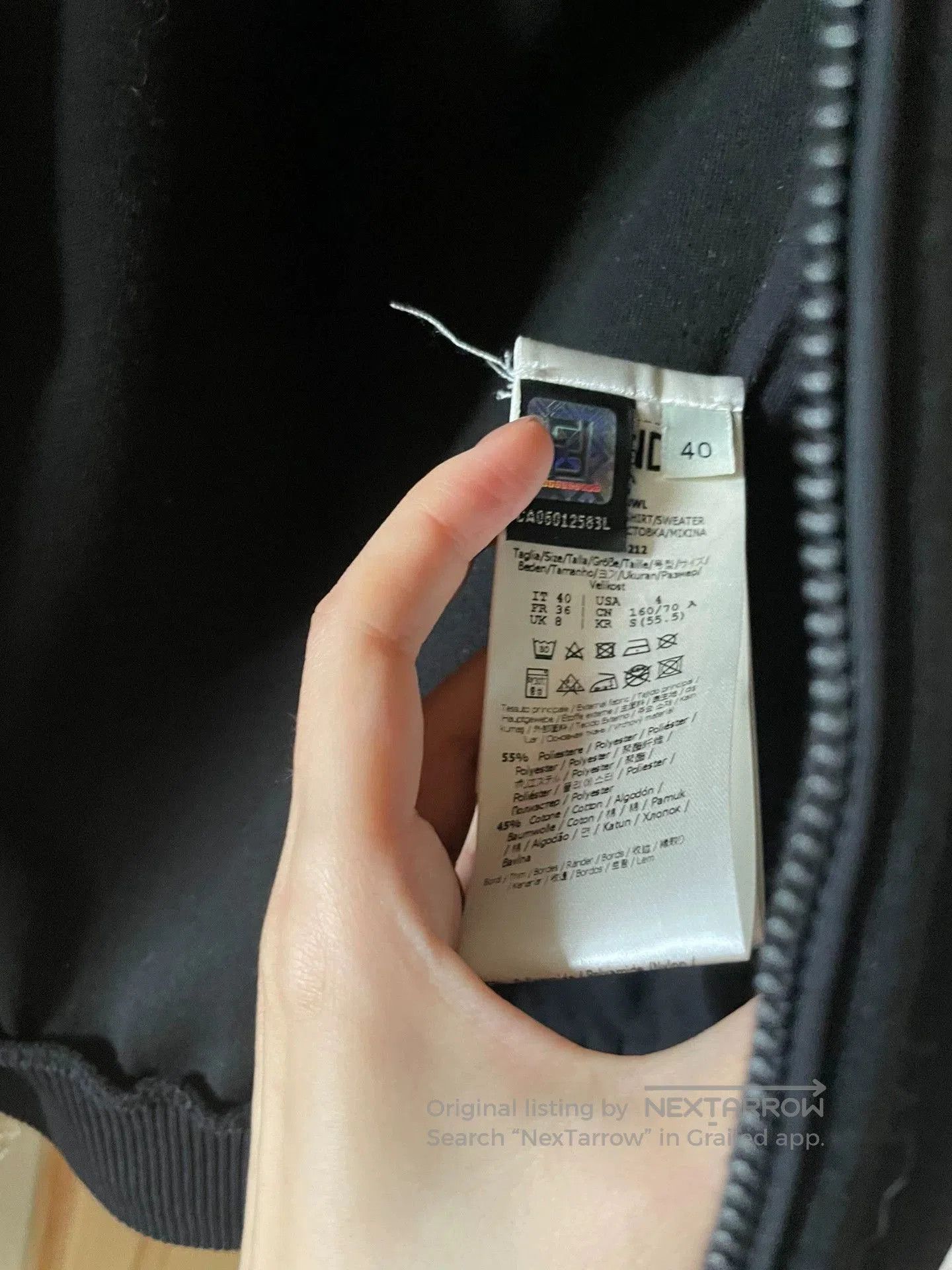 Fendi fendi short sporty jacket with logo design. Size US S / EU 44-46 / 1 - 7 Thumbnail