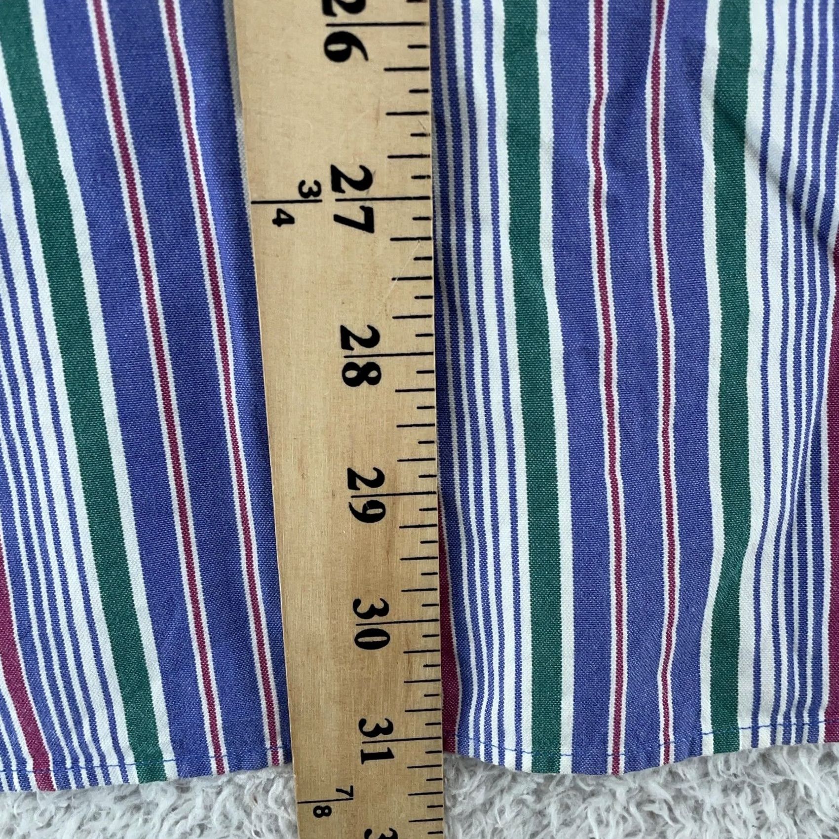 Polo Ralph Lauren Polo Ralph Lauren Shirt Men Medium Multicolor Striped Button-Up Collared Estate Sport Casual Short Sleeve? Size US M / EU 48-50 / 2 - 5 Thumbnail