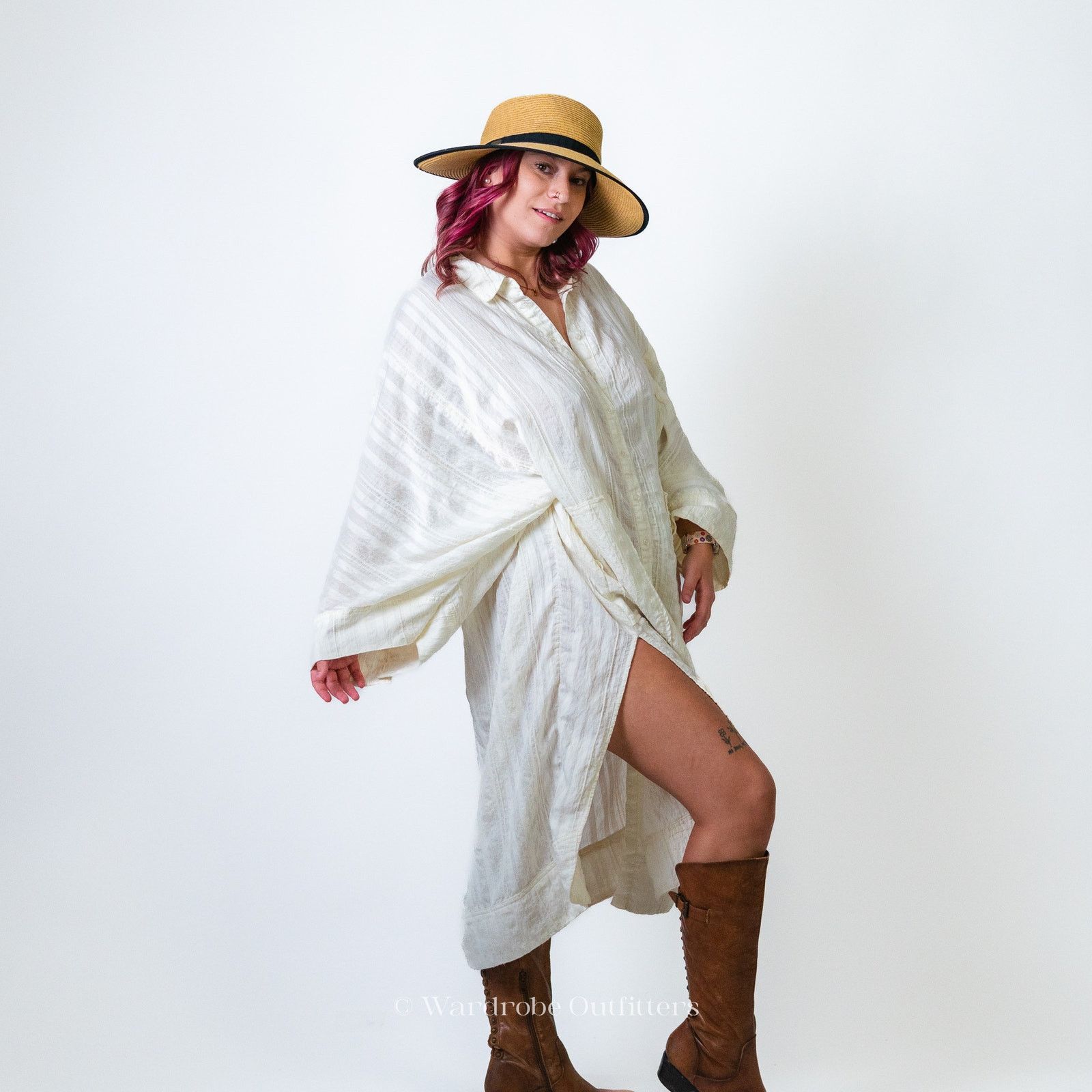 Free People Free People Oversized Dress Tunic - XS Size XS / US 0-2 / IT 36-38 - 15 Thumbnail