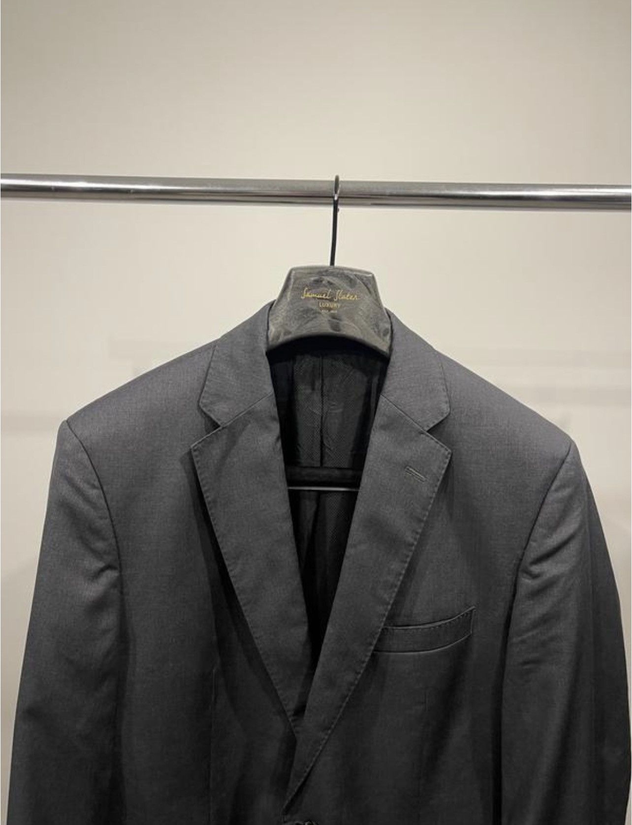 Hugo Boss Hugo boss blazer gray classic jacket 42R Size 42R - 2 Thumbnail