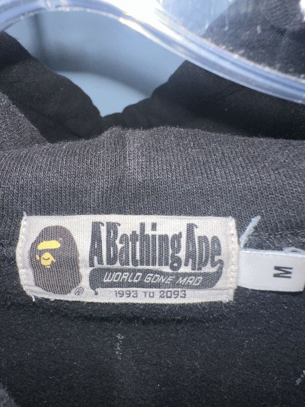 Bape Bape Back Logo Black Hoodie Size M Size US M / EU 48-50 / 2 - 5 Thumbnail