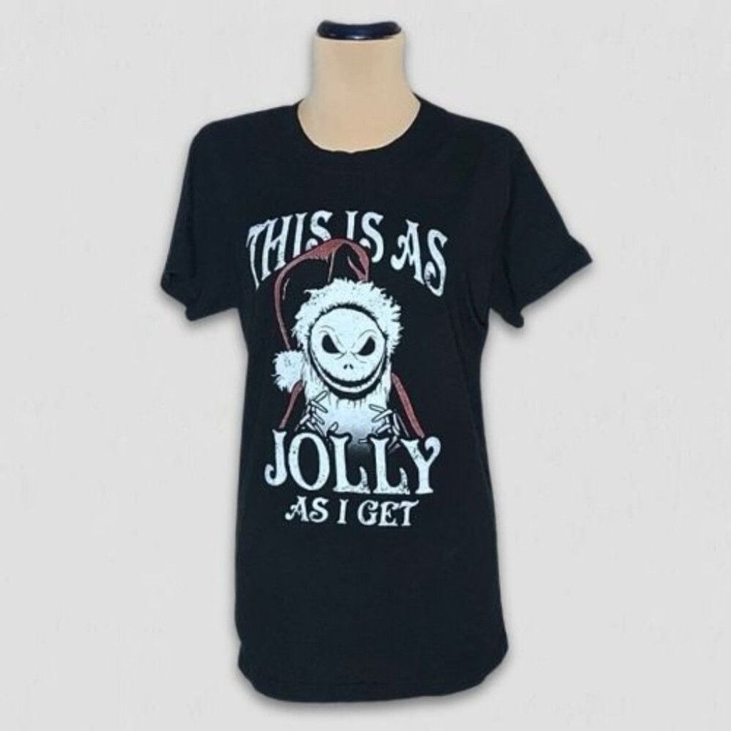 Disney Disney The Nightmare Before Christmas T-Shirt santa Black S Size S / US 4 / IT 40 - 1 Thumbnail