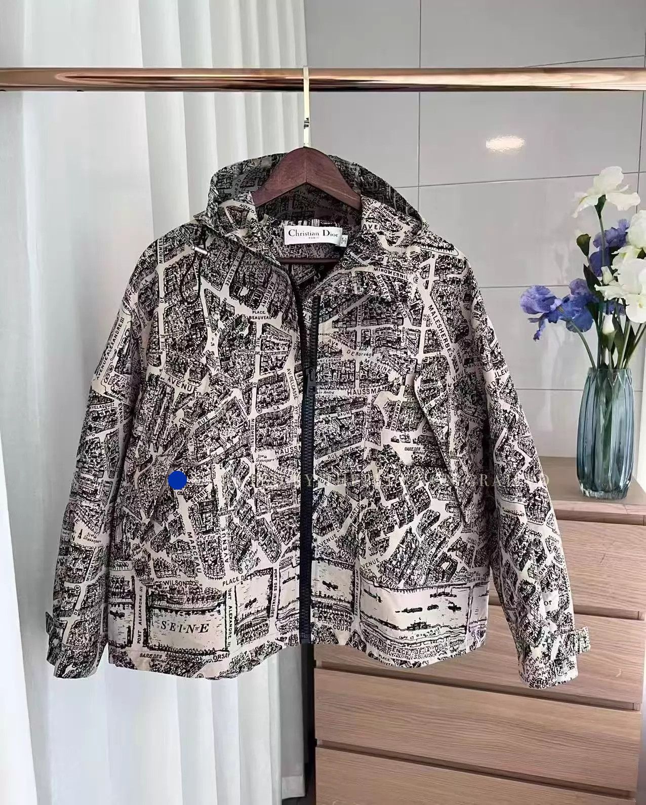 Dior Multi-Color Zip Shell Jacket in XS Size US XS / EU 42 / 0 - 1 Thumbnail