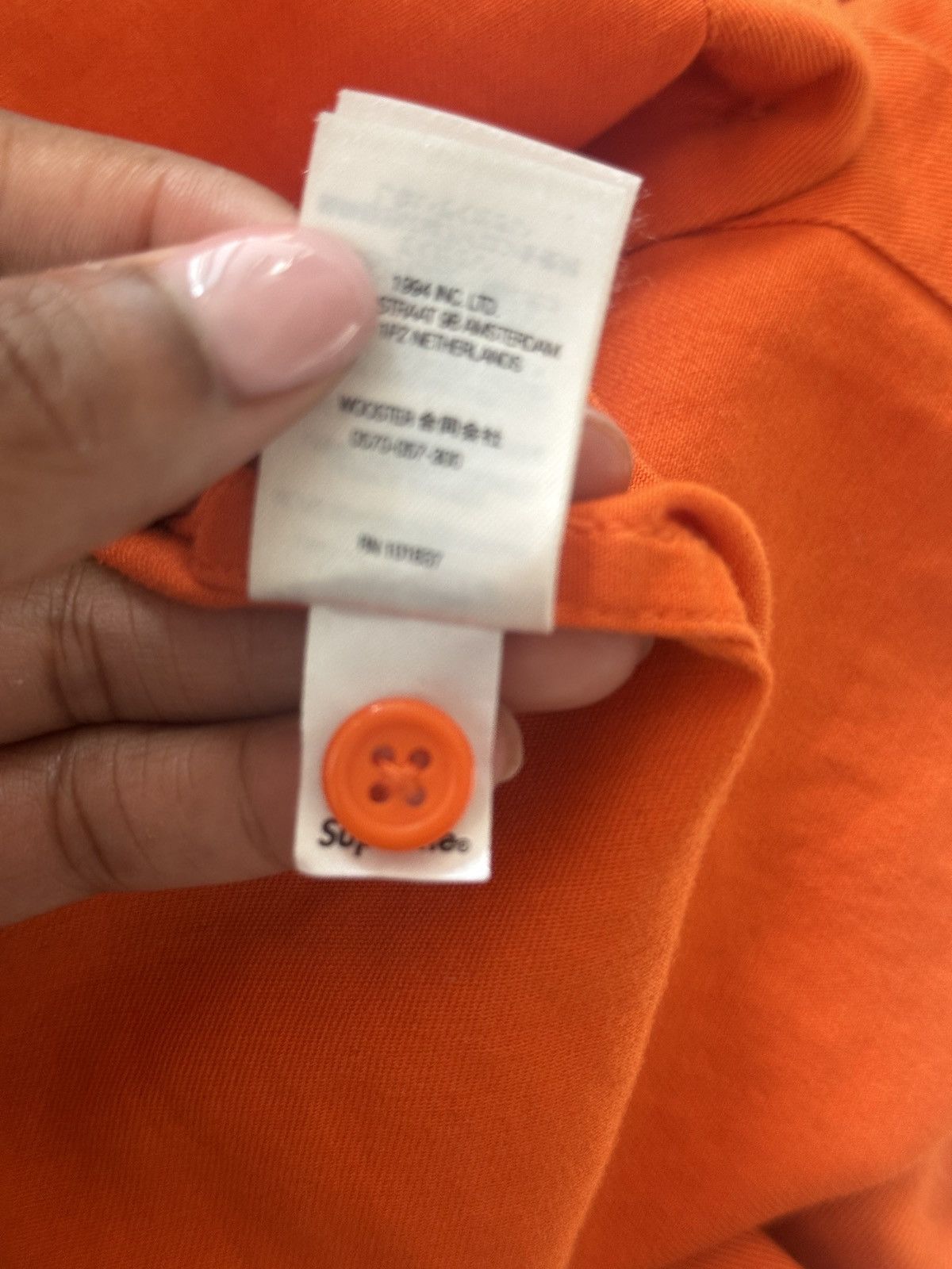 Supreme Supreme Mary Work Shirt Size US S / EU 44-46 / 1 - 7 Thumbnail