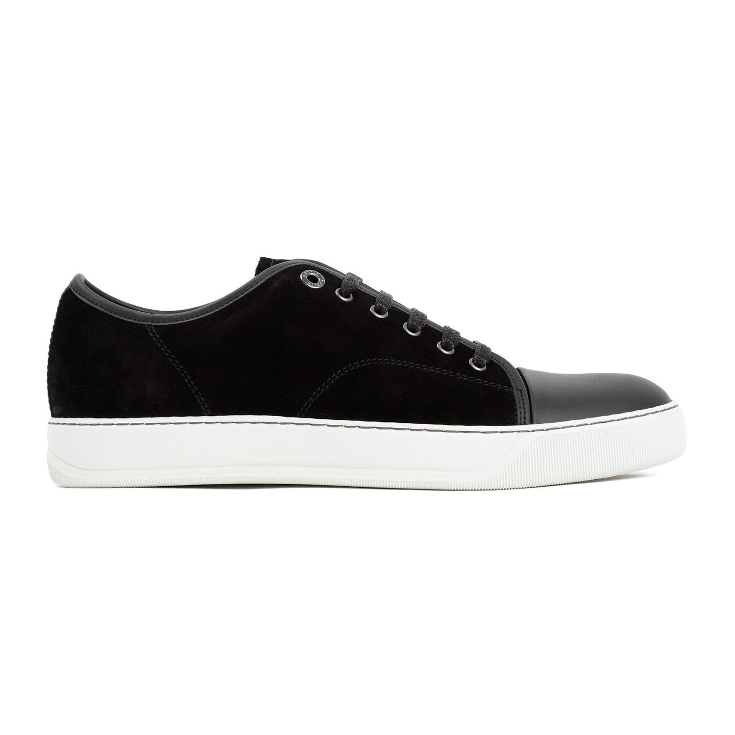 Lanvin Lanvin Suede And Nappa Captoe Low To Sneakers Size US 13 / EU 46 - 1 Thumbnail