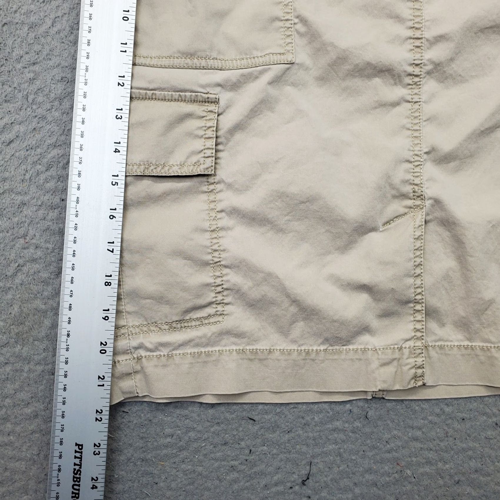 Eileen Fisher Eileen Fisher Skirt Womens Size M Brown Cargo Pocket Pencil Short Vintage: Pre-owned Womens Size M Brown Cargo Skirt Size 32" / US 10 / IT 46 - 3 Thumbnail